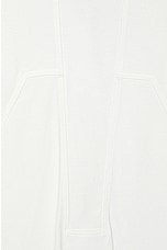 Rick Owens Splintered Tarp T in Milk, view 3, click to view large image.