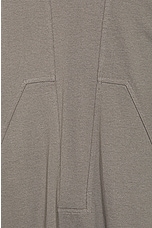 Rick Owens Splintered Tarp T in Dust, view 3, click to view large image.