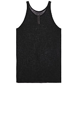 Rick Owens Cunt Tank in Black, view 2, click to view large image.