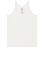 Rick Owens Sheer Tank in Milk, view 1, click to view large image.