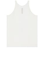 Rick Owens Sheer Tank in Milk, view 2, click to view large image.