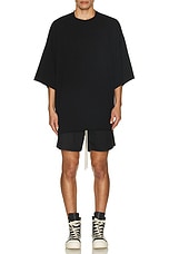 Rick Owens Tommy T in Black, view 4, click to view large image.