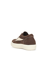 Rick Owens Vintage Sneaker in Dust & Milk, view 3, click to view large image.