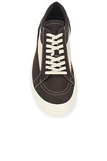 Rick Owens Vintage Sneaker In Black &amp; Milk in Black & Milk, view 4, click to view large image.