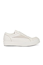 Rick Owens Vintage Sneaker in Milk, view 1, click to view large image.