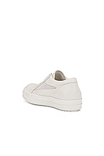 Rick Owens Vintage Sneaker in Milk, view 3, click to view large image.
