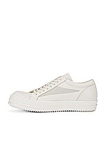 Rick Owens Vintage Sneaker in Milk, view 5, click to view large image.