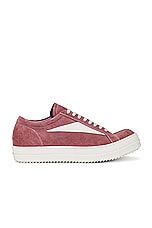 Rick Owens Vintage Sneaker in Dusy Pink, view 1, click to view large image.