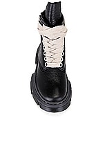 Rick Owens x Dr. Martens 1460 DMXL Jumbo Lace Boot in Black, view 4, click to view large image.