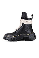 Rick Owens x Dr. Martens 1460 DMXL Jumbo Lace Boot in Black, view 5, click to view large image.