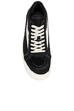 Rick Owens Vintage Sneaker in Black & Milk, view 4, click to view large image.