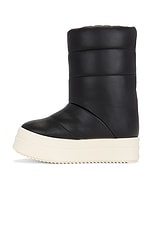 Rick Owens Mega Bumper Lunar in Black, Milk, & Milk, view 5, click to view large image.