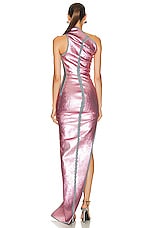 Rick Owens Athena Gown in Pink, view 5, click to view large image.