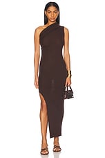 【RICK OWENS】アテナ ミディドレス ブラック Athena one-shoulder maxi dress in black - Rick Owens | Mytheresa