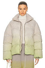 Rick Owens X Moncler Cyclopic Jacket in Acid Degrade, view 1, click to view large image.