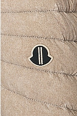 Rick Owens X Moncler Radiance Flight Jacket in Dirt, view 7, click to view large image.