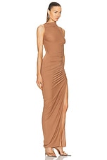 RICK OWENS LILIES Svita Gown in Nude, view 2, click to view large image.
