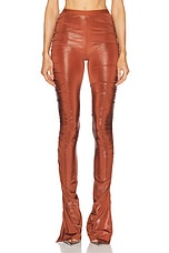 RICK OWENS LILIES Svita Pant in Tangerine, view 1, click to view large image.