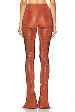 RICK OWENS LILIES Svita Pant in Tangerine, view 3, click to view large image.