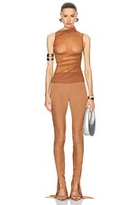 RICK OWENS LILIES Svita Pant in Nude, view 4, click to view large image.