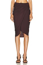 RICK OWENS LILIES スカート - Eggplant | FWRD