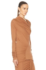 RICK OWENS LILIES Elise Top in Nude, view 2, click to view large image.
