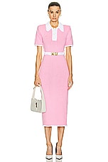 Rowen Rose Polo Maxi Dress in Pink, view 1, click to view large image.