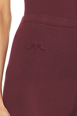 Rowen Rose Jersey Legging in Bordeaux, view 7, click to view large image.