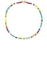 Roxanne Assoulin Starburst U-tube Necklace in Multi, view 1, click to view large image.