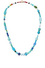 Roxanne Assoulin One Of Kind Necklace in Blue, view 1, click to view large image.