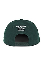 Roy Roger's x Dave's New York Baseball Cap in Green, view 2, click to view large image.