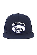 Roy Roger's x Dave's New York Baseball Cap in Blue Navy, view 1, click to view large image.