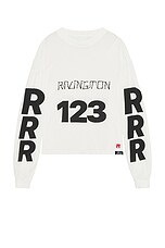 【oan】Off-123 Long Sleeve T-Shirt RRR123 Uso 123 Garden Long Sleeve T-Shirt in Max White | FWRD
