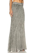 ROCOCO SAND River Long Skirt in Grey, view 2, click to view large image.