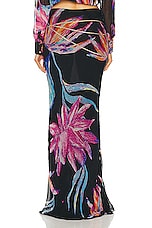 ROCOCO SAND Margo Maxi Skirt in Black, view 4, click to view large image.