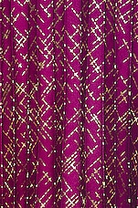 Raisa Vanessa One Shoulder Mini Dress in Fuchsia, view 5, click to view large image.