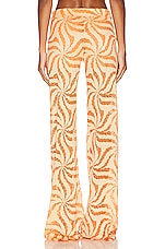 Raisa Vanessa Lace Palazzo Pant in Orange, view 3, click to view large image.