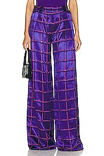 Raisa Vanessa Wide Leg Pant in Purple, view 1, click to view large image.