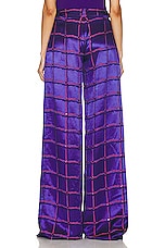 Raisa Vanessa Wide Leg Pant in Purple, view 3, click to view large image.
