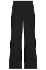 Raf Simons Skate Trousers With Elastic In Waist in Black | FWRD Raf Simons Skate Trousers With Elastic In Waist in Black | FWRD