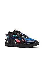 Raf Simons Cylon-21 in Black & Blue, view 2, click to view large image.