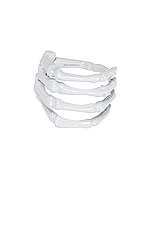 Raf Simons Skeleton Bracelet in White | FWRD