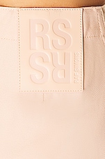 Raf Simons Denim Skirt in Salmon, view 6, click to view large image.