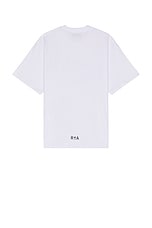 RTA Colin T-Shirt in White Watercolor, view 2, click to view large image.