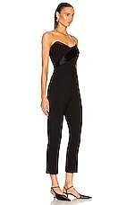 RTA Lou Jumpsuit in Black, view 2, click to view large image.