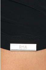 RTA Alyse Mini Dress in Black, view 4, click to view large image.