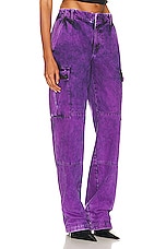 RTA Cargo Jean in Grape, view 2, click to view large image.