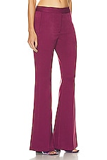 RTA Flared Trouser in Boysenberry, view 2, click to view large image.