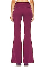 RTA Flared Trouser in Boysenberry, view 3, click to view large image.