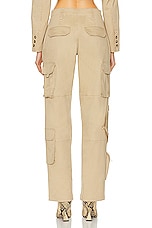 RTA Multi Pocket Cargo Pant in White Pepper, view 4, click to view large image.